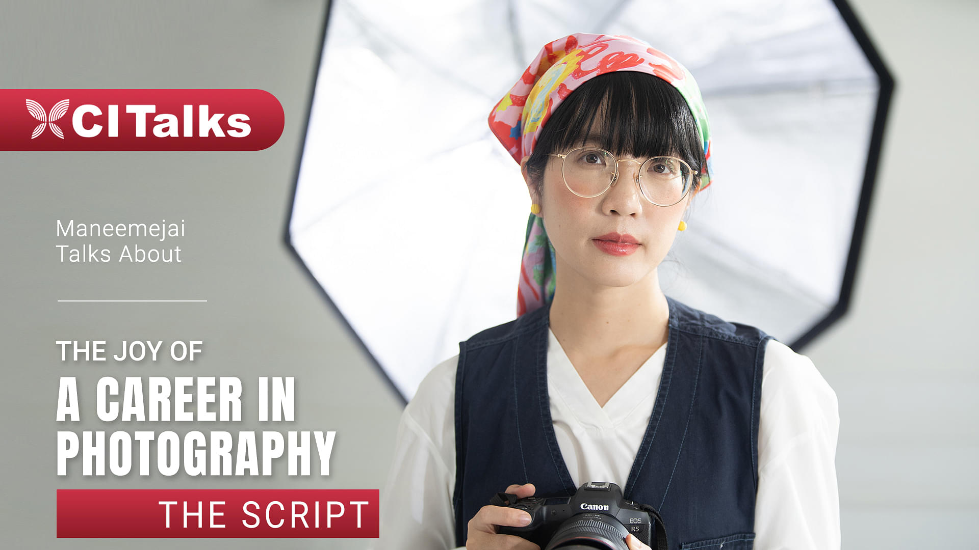 The Joy of a Career in Photography Script